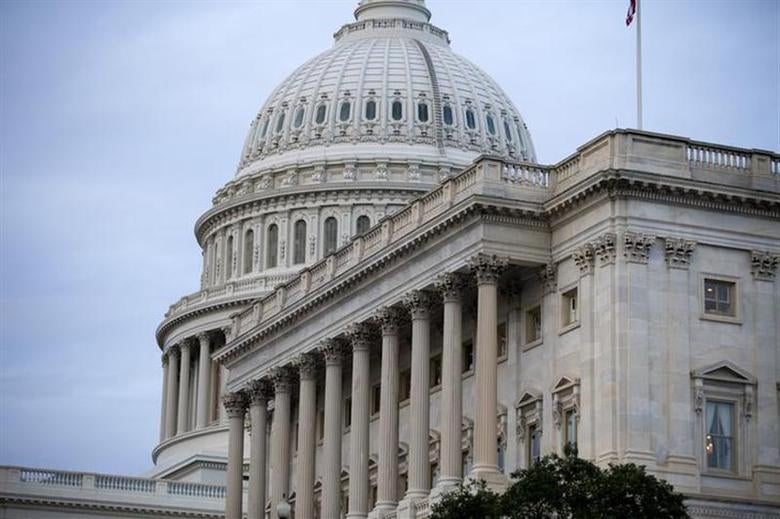 A view of the Capitol Building in Washington October 15, 2013.