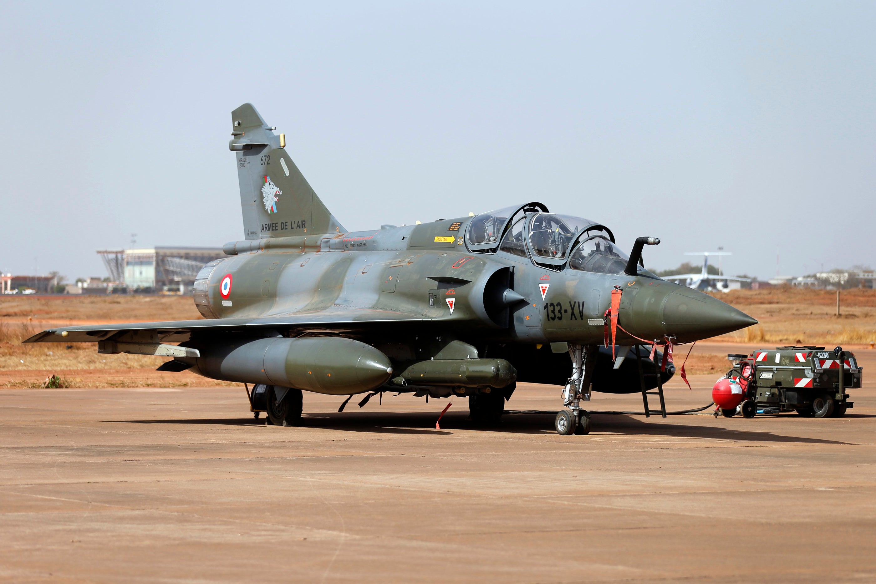 French Mirage 2000 jet fighter
