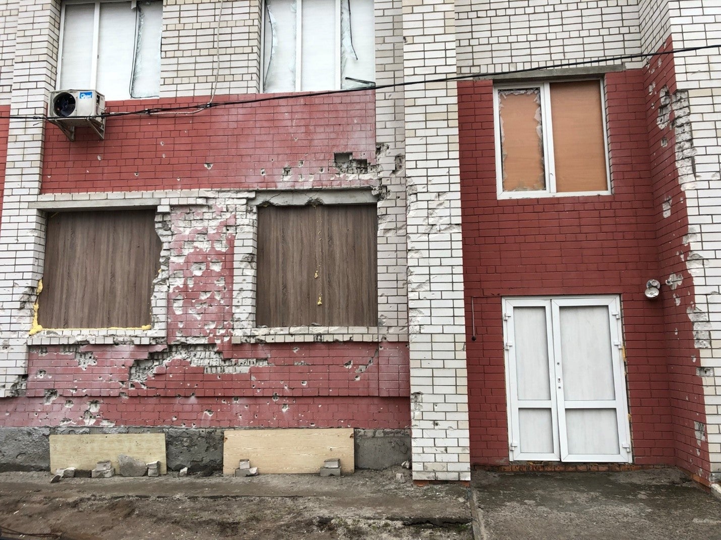 damage from Russian attack