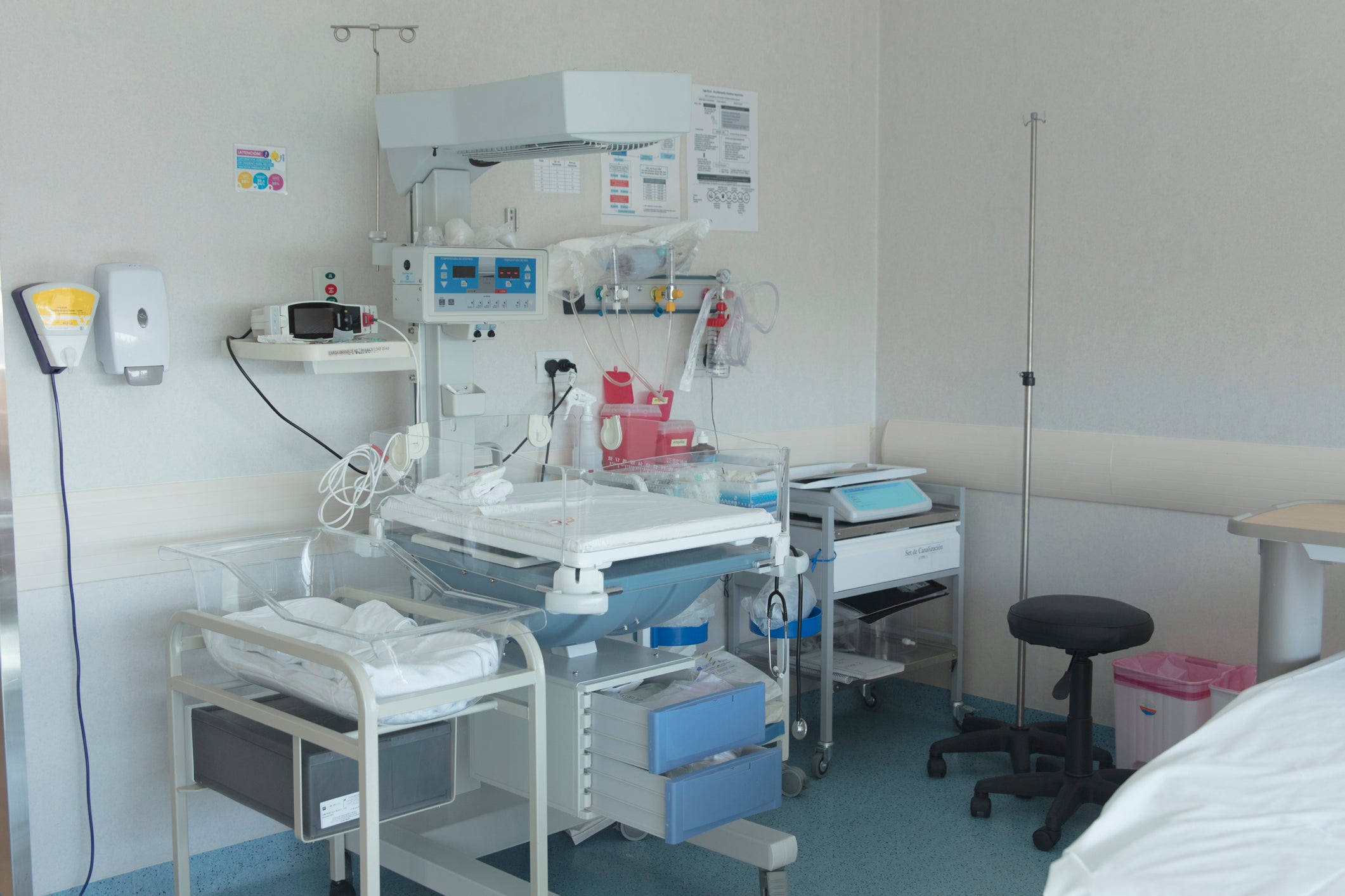 Sala de partos en Argentina