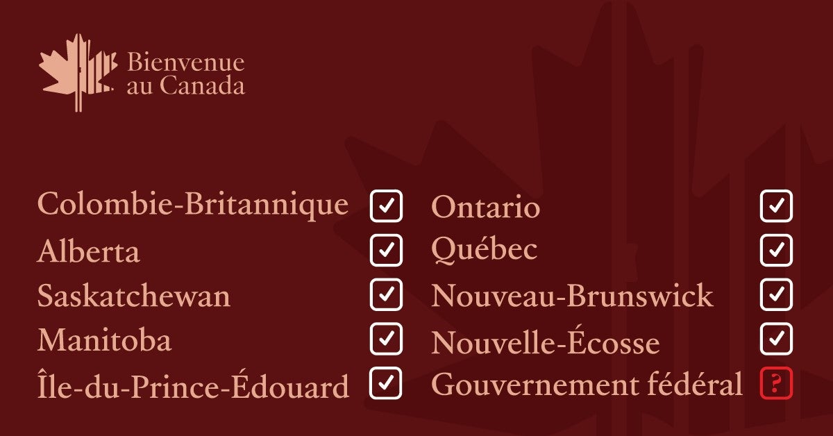 Campagne Bienvenue au Canada