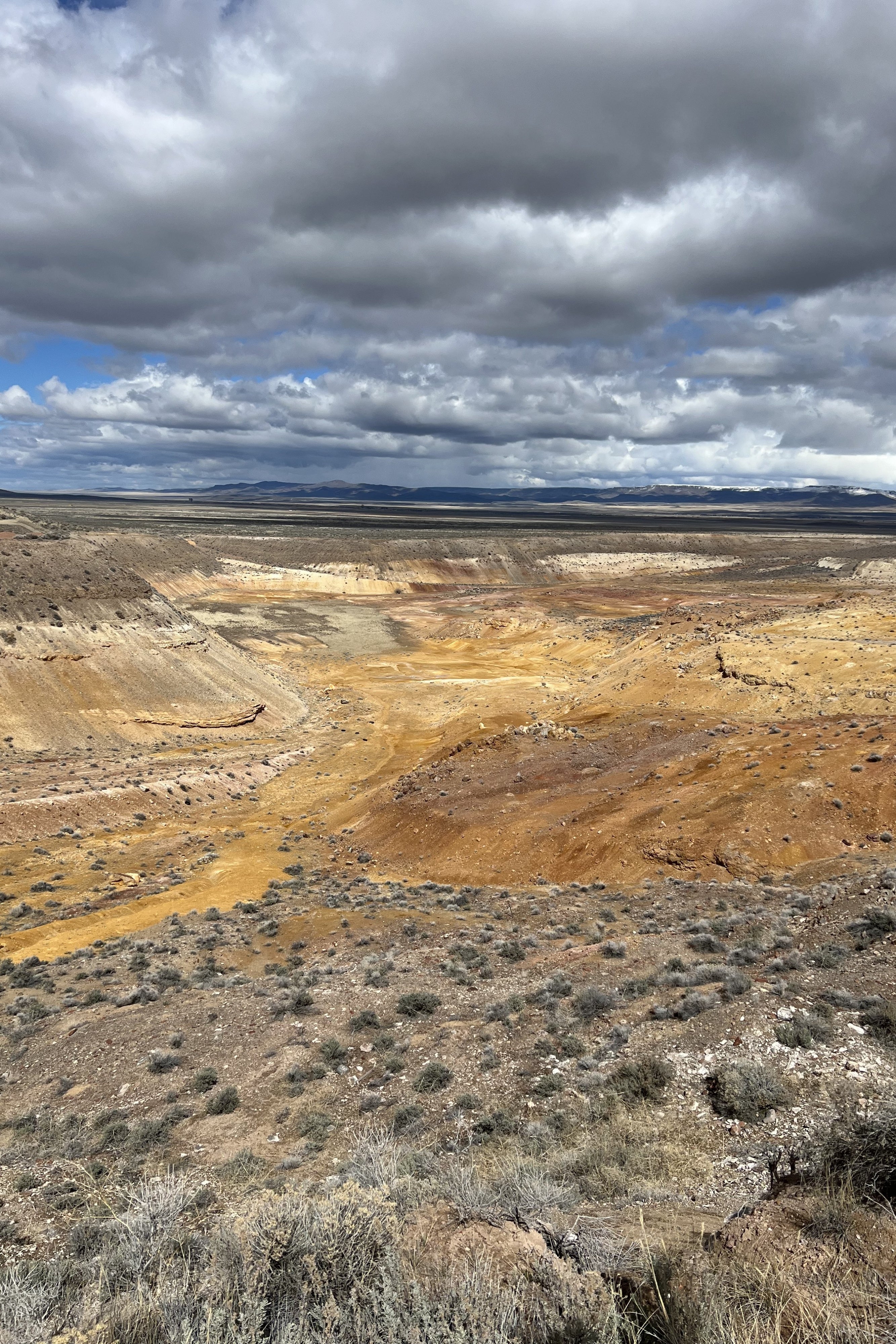 A view of the Cordero and McDermitt mine locations