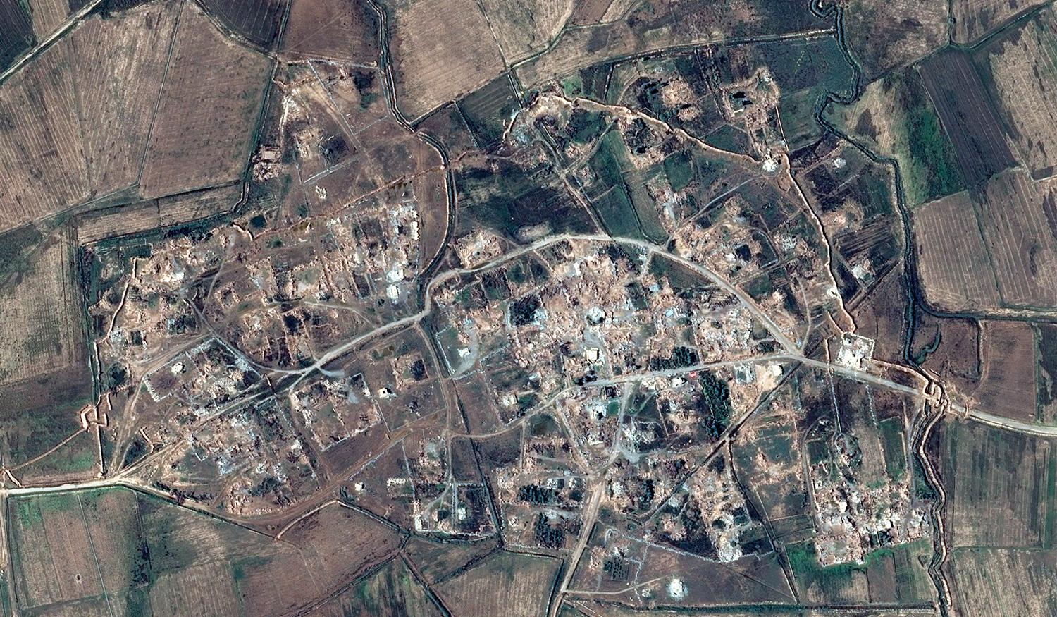 satellite imagery from November 12,2015