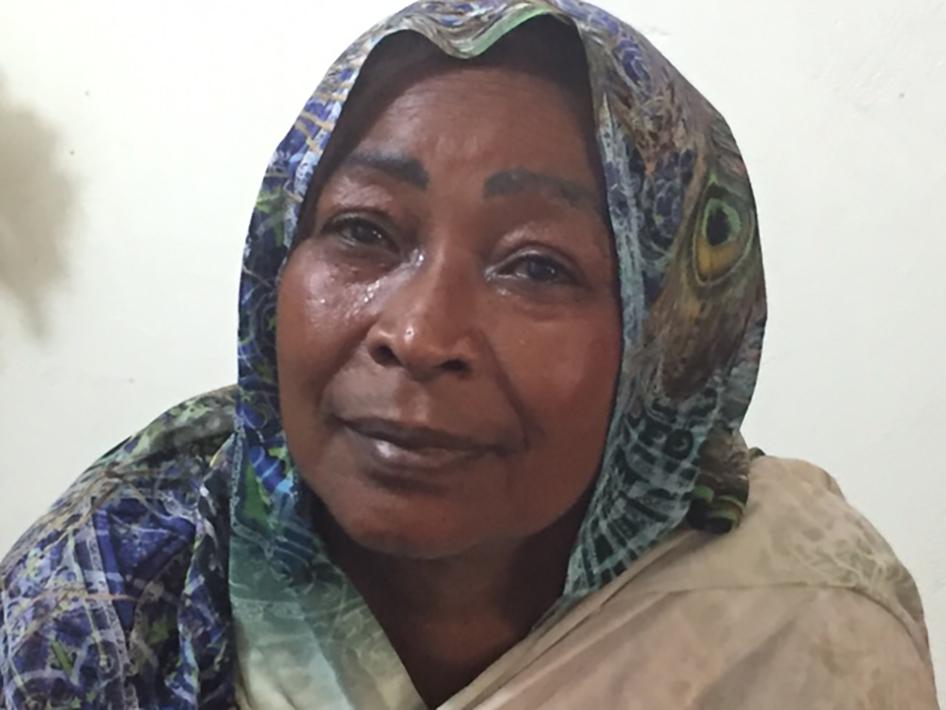 Kaltouma Defallah in N’Djaména, Chad.