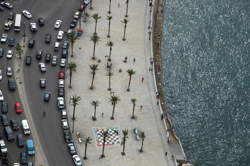 صورة جوية لبيروت، لبنان، 3 مايو/أيار 2016. © 2016 رويترز