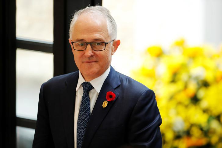 Australia's Prime Minister Malcolm Turnbull attends the APEC Economic Leaders' Meeting in Danang, Vietnam on November 11, 2017. 