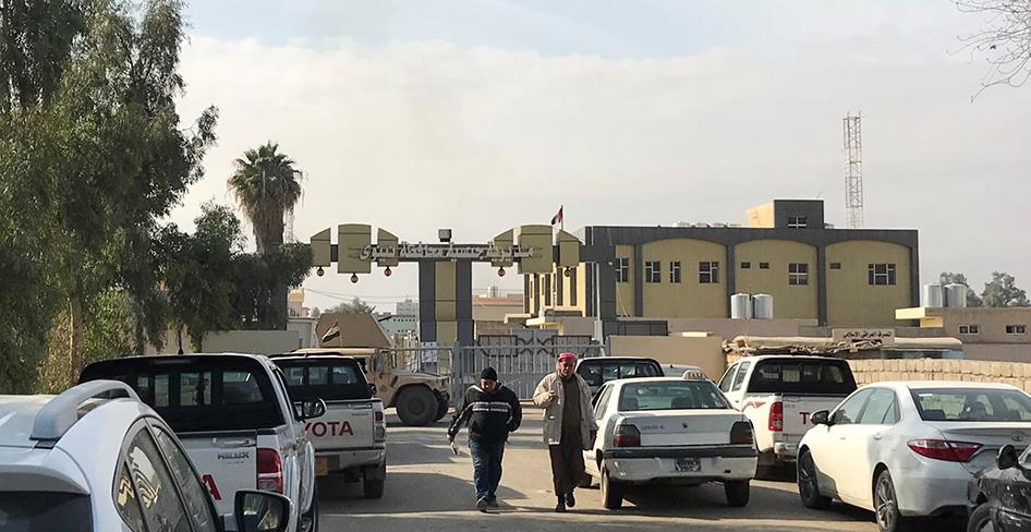 مديرية الأحوال المدنية في الموصل. ©  2018 بلقيس واللي/هيومن رايتس ووتش 