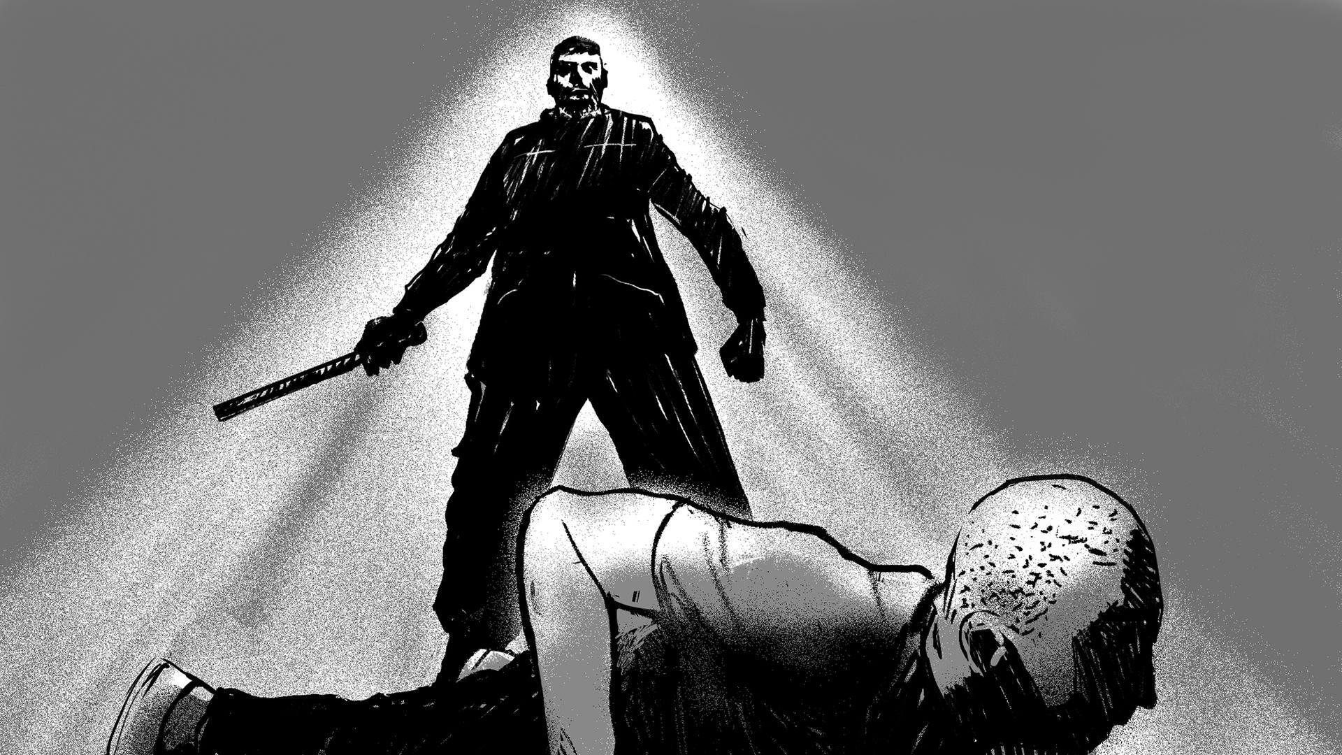 Иллюстрация к рассказу мужчины, который подвергся пыткам в грозненском УМВД в связи с его предполагаемой сексуальной ориентацией.