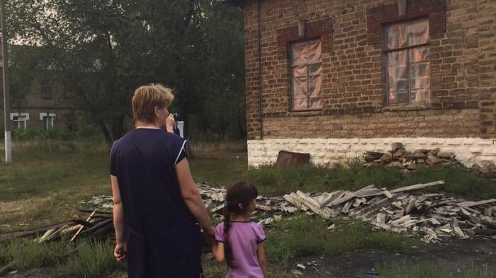 Чернухино с весны не обстреливали, но война не ушла