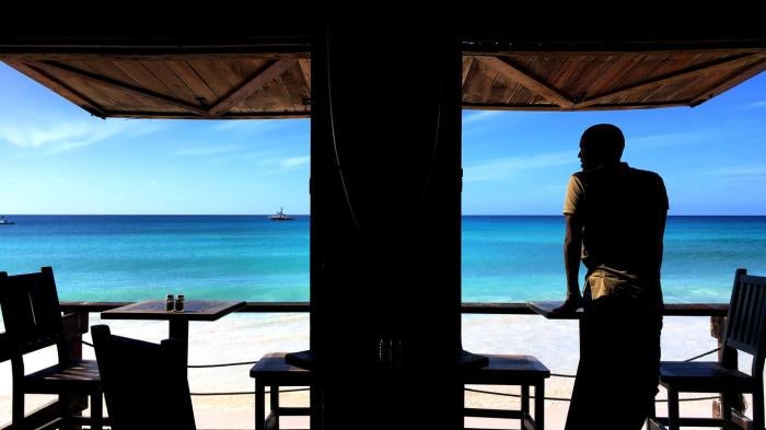 Jason (pseudonym), a 40-year-old gay man from Barbados. 