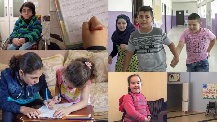 School-age children in Lebanon.