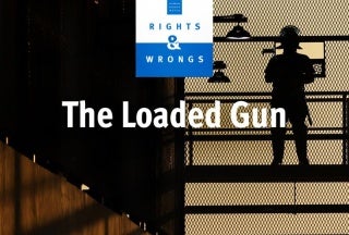 Graphic reading "The Loaded Gun"