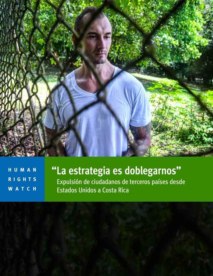 Report cover in Spanish