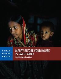 Belkis, 15 years old, holds her one-year-old son in the house where she lives with her mother, two sisters, and one brother. Belkis was married when she was 13 years old to a man who threatened to commit suicide if the family didn’t agree to the marriage.