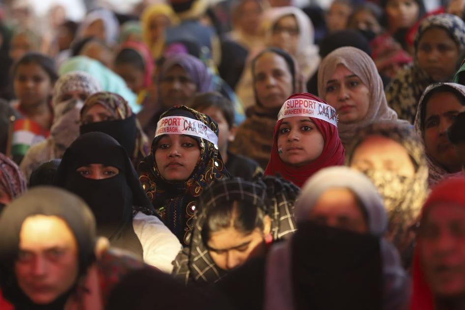 प्रतिरोधों का प्रतीक बन चुके दिल्ली के मुस्लिम बहुल शाहीन बाग में नए नागरिकता कानून और सत्यापन नीतियों का विरोध करते भारतीय, जनवरी 31, 2020. (फोटो: अमरजीत कुमार सिंघ/ सोपा इमेजस/सीपा USA) © सीपा वाइया एपी इमेजस   