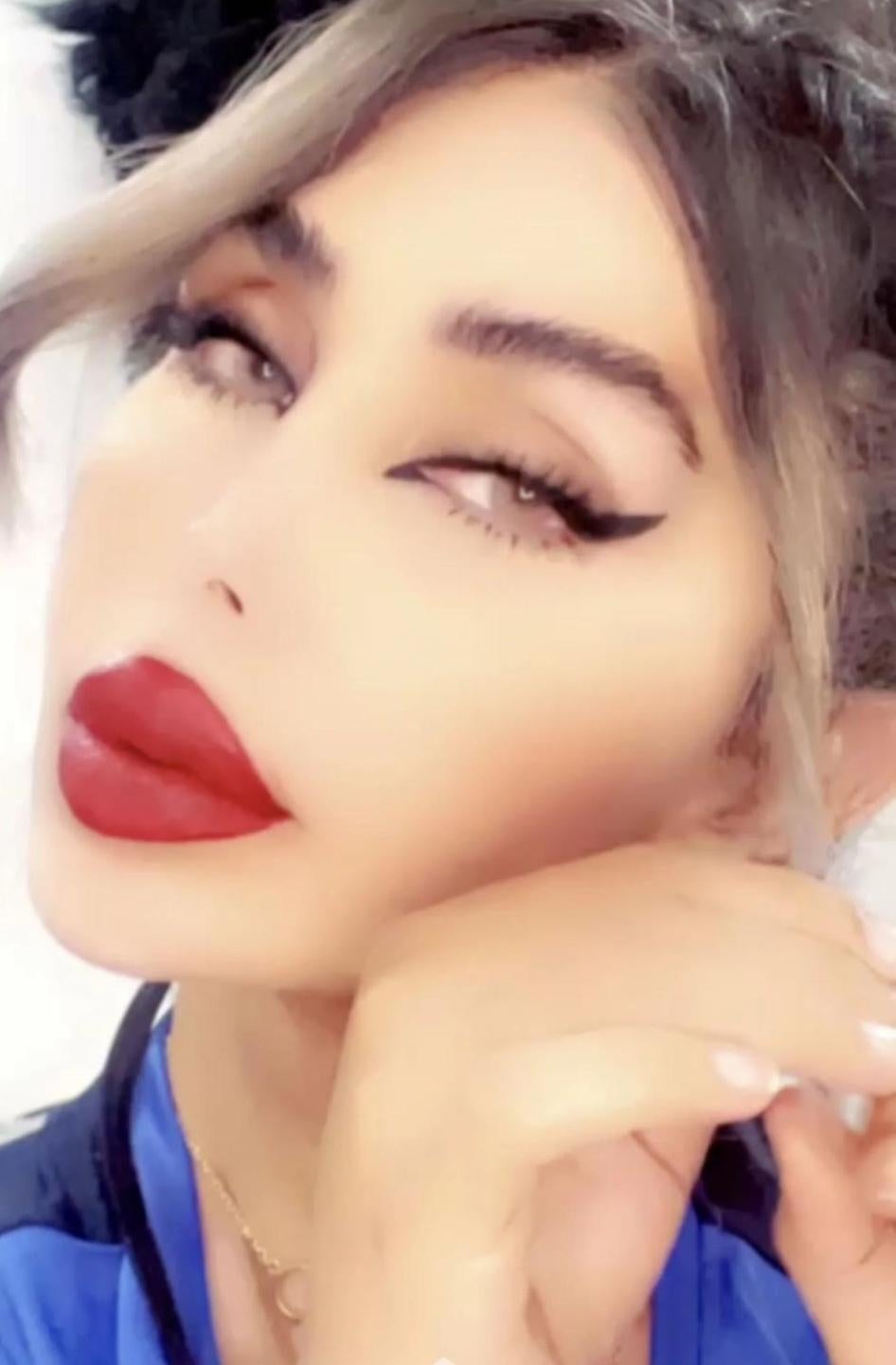 مها المطيري (40 عاما)، امرأة كويتية ترانس. 