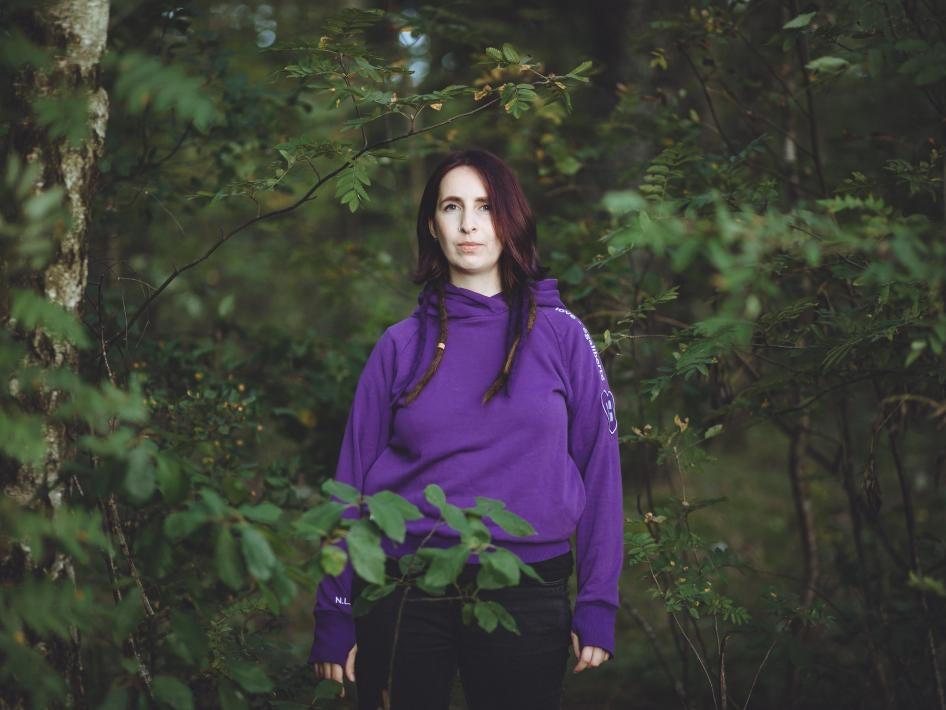 Anastasia (Nasta) Loika, défenseure biélorusse des droits humains.