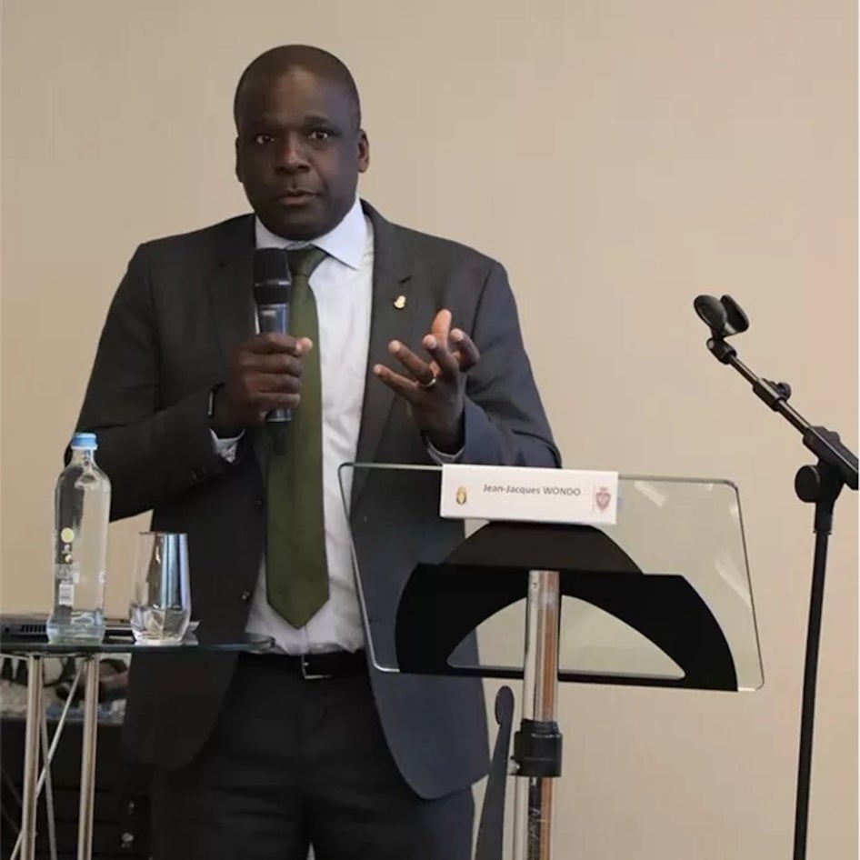 Jean-Jacques Wondo Omanyundu. 