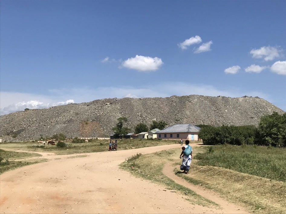 North Mara Gold Mine in Tarime district, northwest Tanzania.