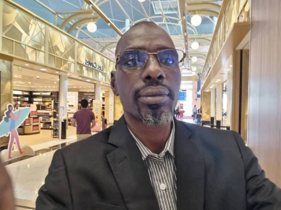 Abdou Pagoui Hamidine, provisoirement déchu de sa nationalité par un décret du 10 octobre 2024 signé par le chef de la junte nigérienne, le général Abdourahamane Tiani, Paris.