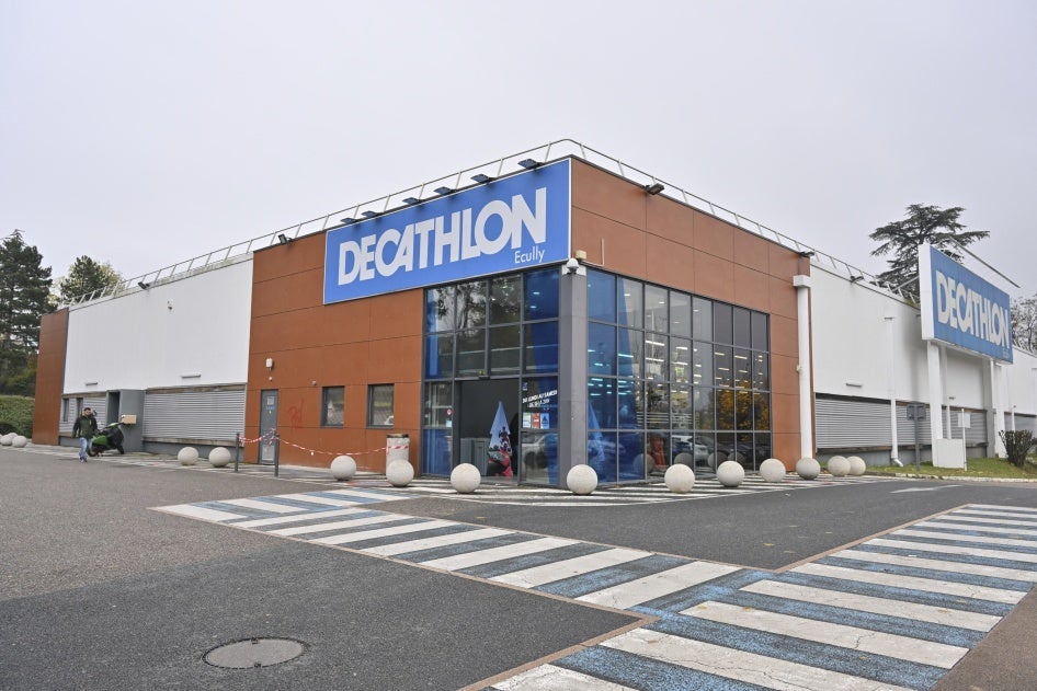 A Decathlon store in Lyon, France, December 3, 2022.