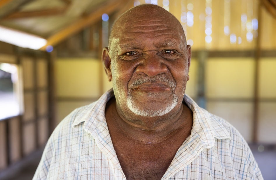 Portrait of an older man