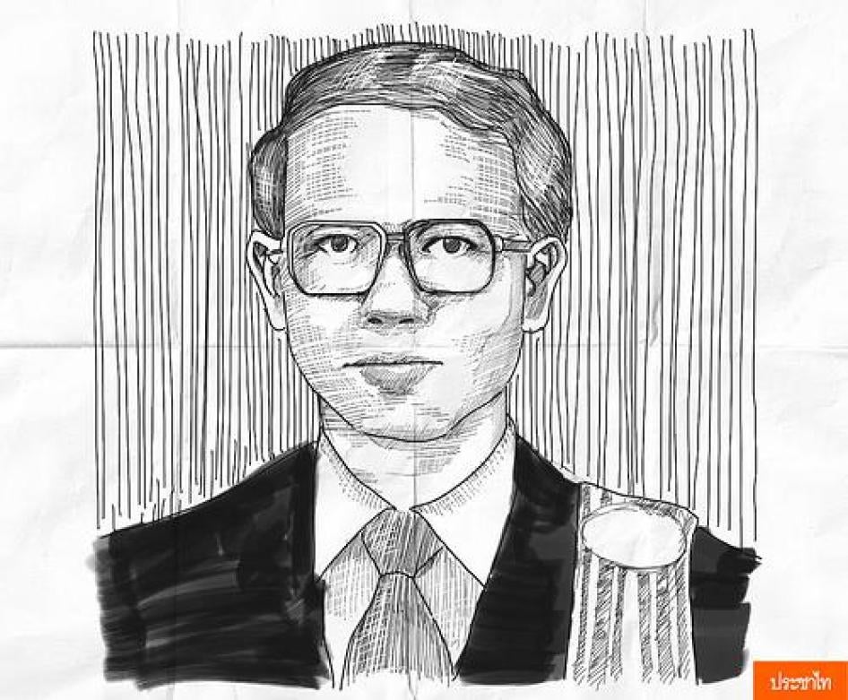 L'avocat thaïlandais Somchai Neelapaijit, « disparu » à Bangkok le 12 mars 2004. 