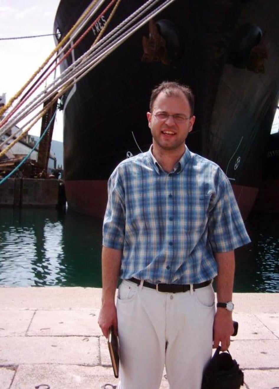 Freelance journalist Jovo Martinović