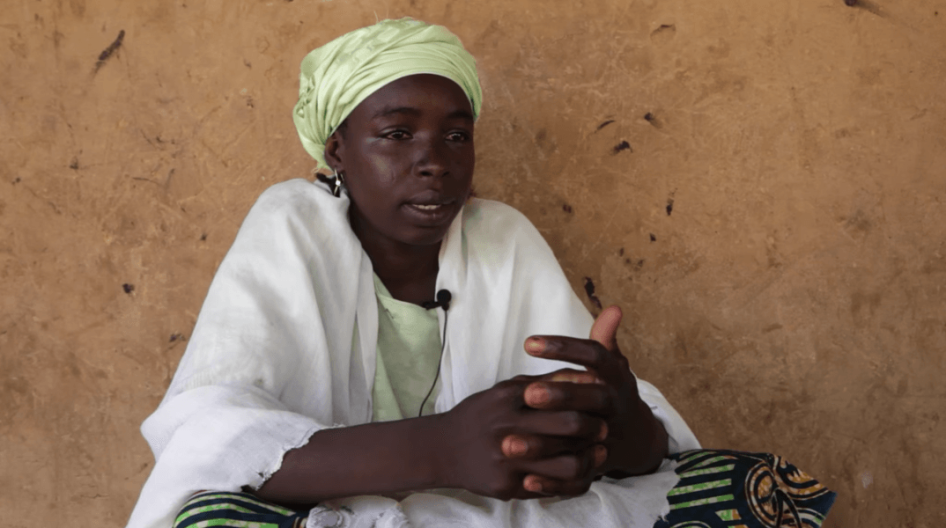 “My name is Amina and I am twenty years old. I grew up here in the town of Bagega. I had six children. Three have died. Each time one died, I was so distraught and I was very traumatized.” Amina, Bagega, Zamfara state, Nigeria, 2011.