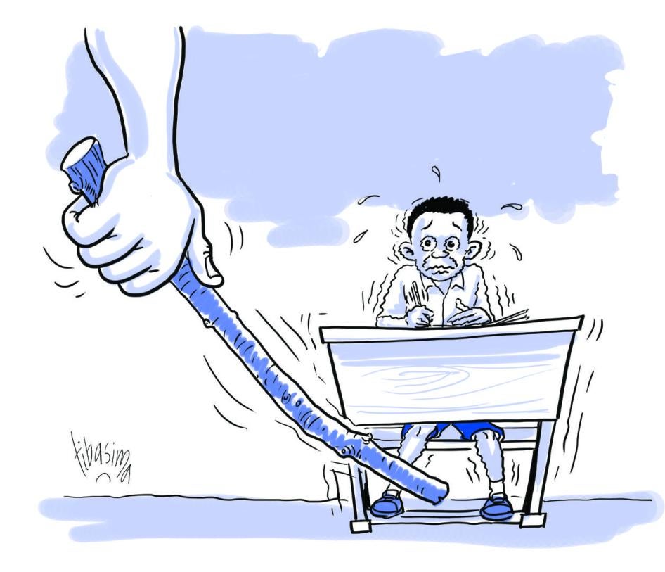 Cartoon for Tanzania Education Report 
