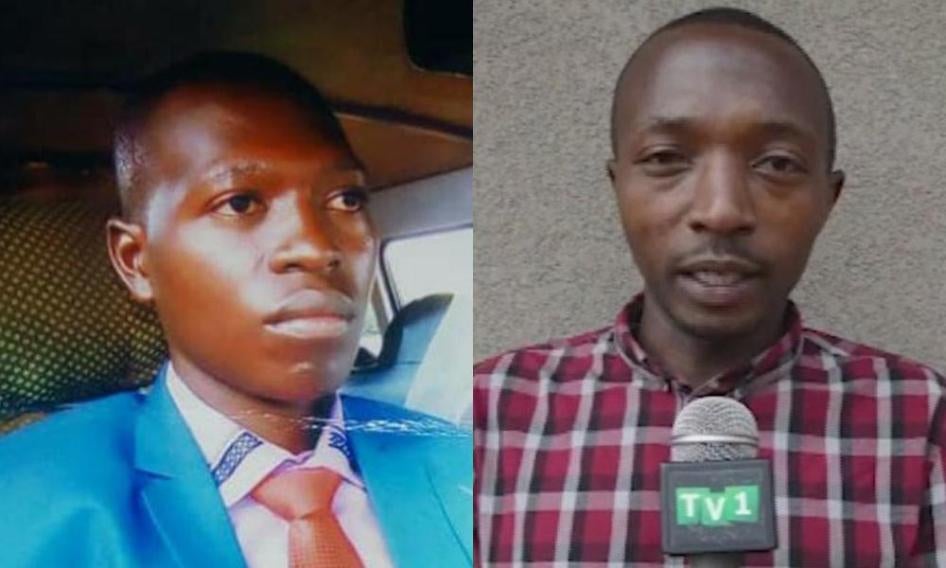 Eugène Ndereyimana (à gauche) et Constantin Tuyishimire (à droite).