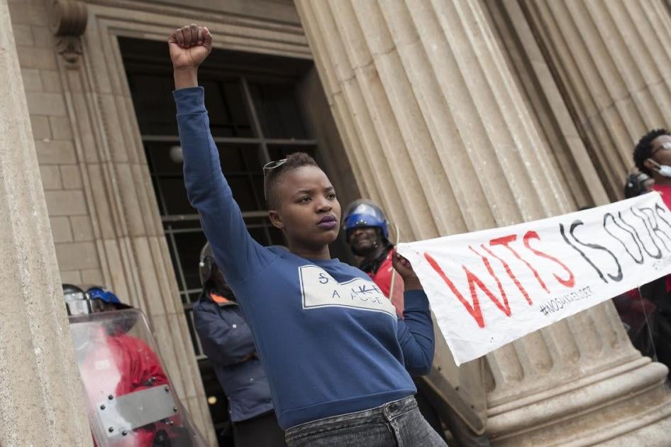  Image for HRW Film Festival, Nairobi 2019’s Opening Night Film Everything Must Fall by Rehad Desai © Daylin Paul