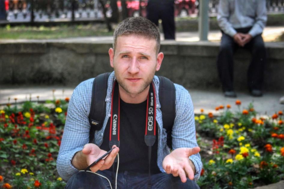 Taras Ibragimov in Simperopol, Crimea, in May 2019.