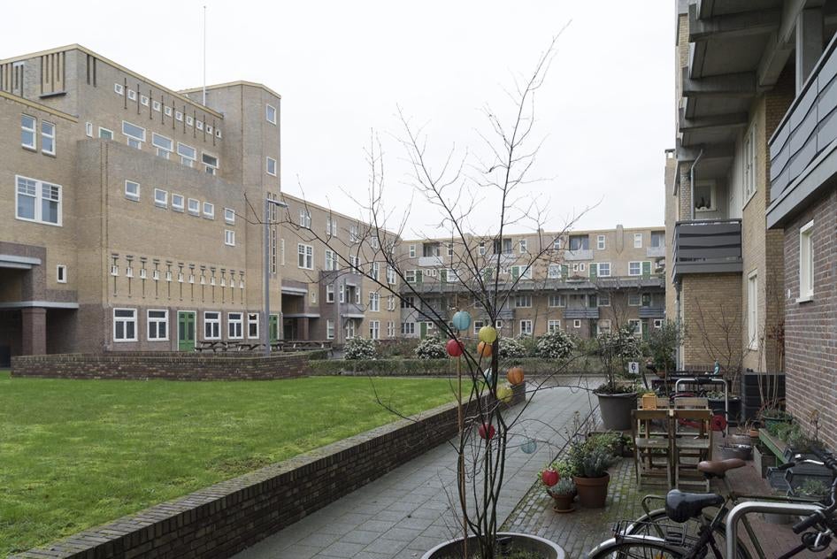Social housing seen in Rotterdam, Netherlands, January 1, 2016.