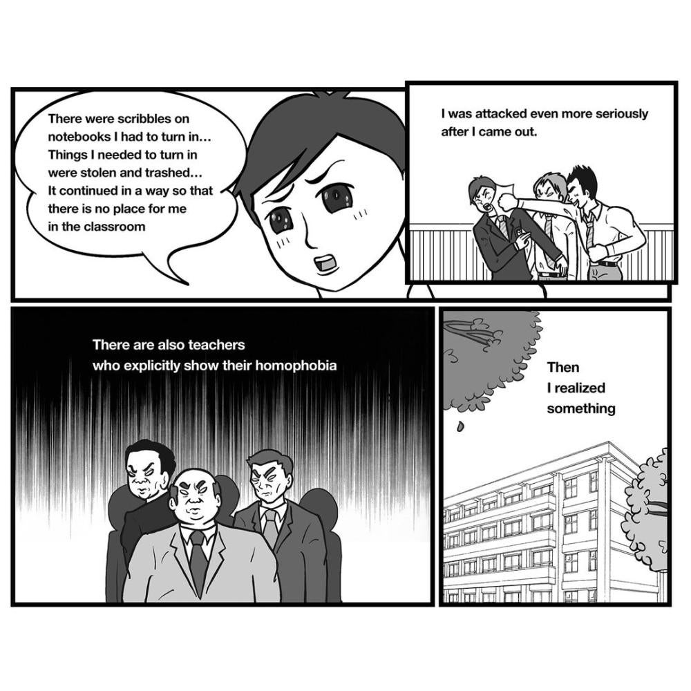 manga drawing by Taiji Utagawa 