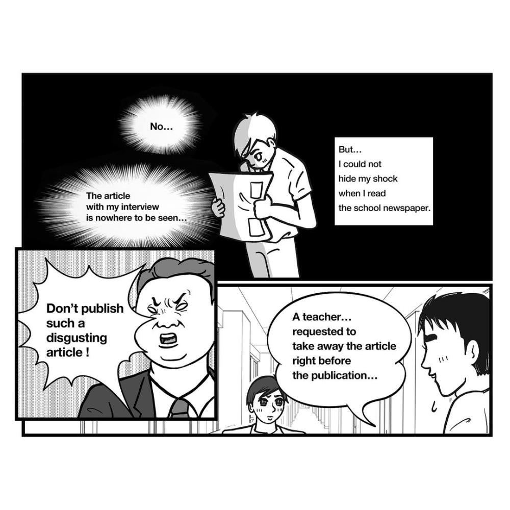 manga drawing by Taiji Utagawa 