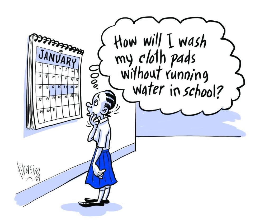Cartoon for Tanzania Education Report 