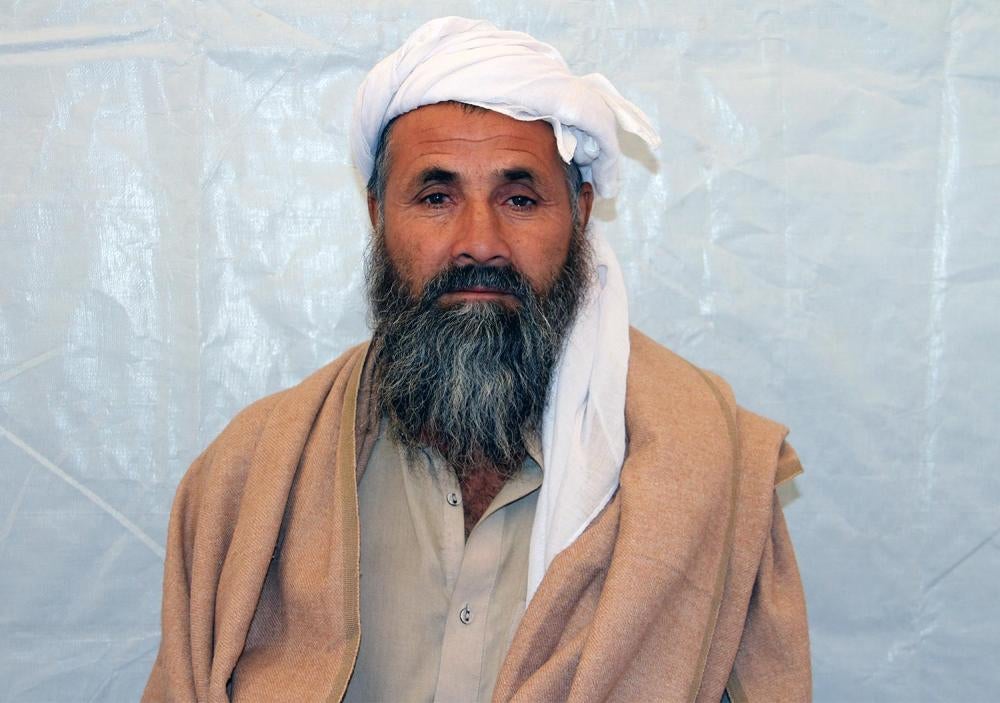 50-year-old Mohamad Alam waits to register at the UN refugee agency’s support center in Kabul, October 2016. 