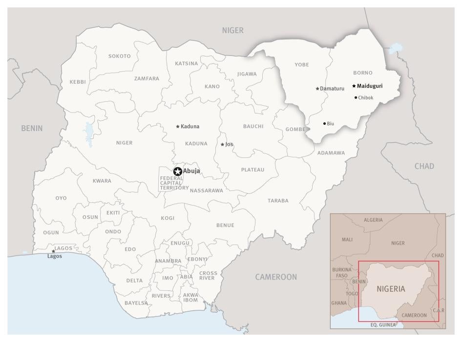 Map of Nigeria
