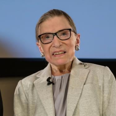 US Supreme Court Associate Justice Ruth Bader Ginsburg is seen during a public appearance hosted by the Museum of the City of New York at the New York Academy of Medicine in New York, NY, December 15, 2018. 
