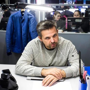 Roman Badanin, chief editor of Project, October 2016.