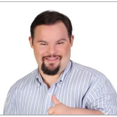 Bryan Russell, défenseur péruvien des droits des personnes handicapées.