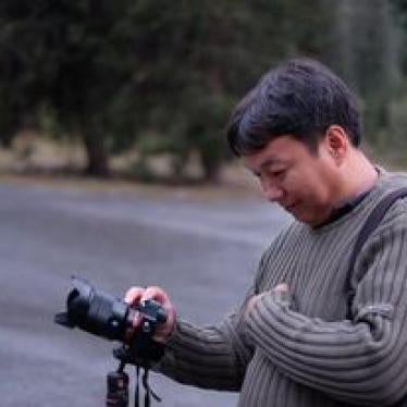 A man taking a photo 