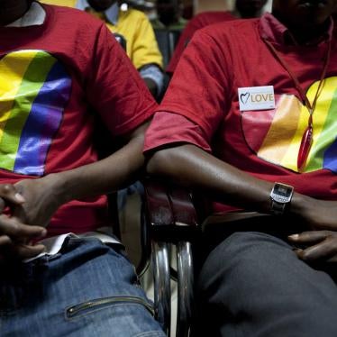 Ugandan activists attend a conference to promote homosexuals’ rights, in Kampala, Uganda.