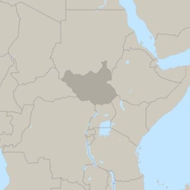 South Sudan map
