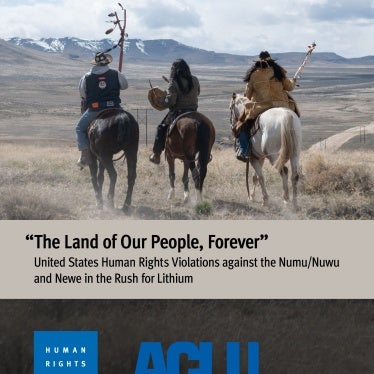 Report cover in English