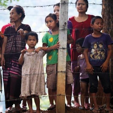 Burmese refugees at the Mae La refugee camp near Mae Sot, Thailand, one of nine refugee camps along the Thai-Burma border, June 2012.