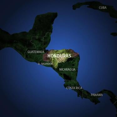 Honduras map