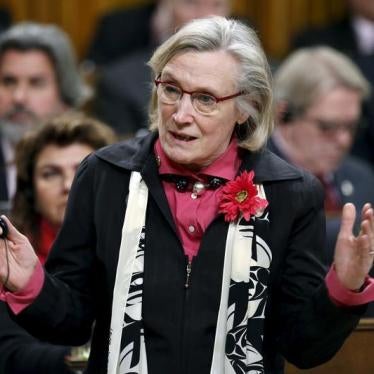 Canada's Indigenous Affairs Minister Carolyn Bennett speaks during Question Period in the House of Commons on Parliament Hill in Ottawa, Canada, February 24, 2016.
