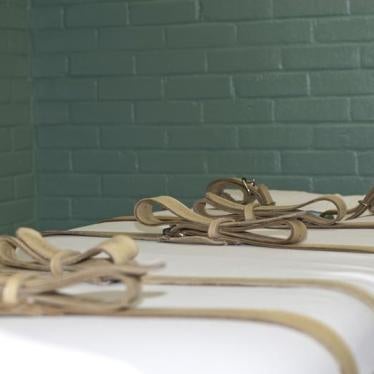 The death chamber shown at the state penitentiary in Huntsville, Texas September 29, 2010.